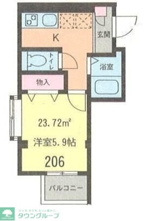 フィリアの物件間取画像